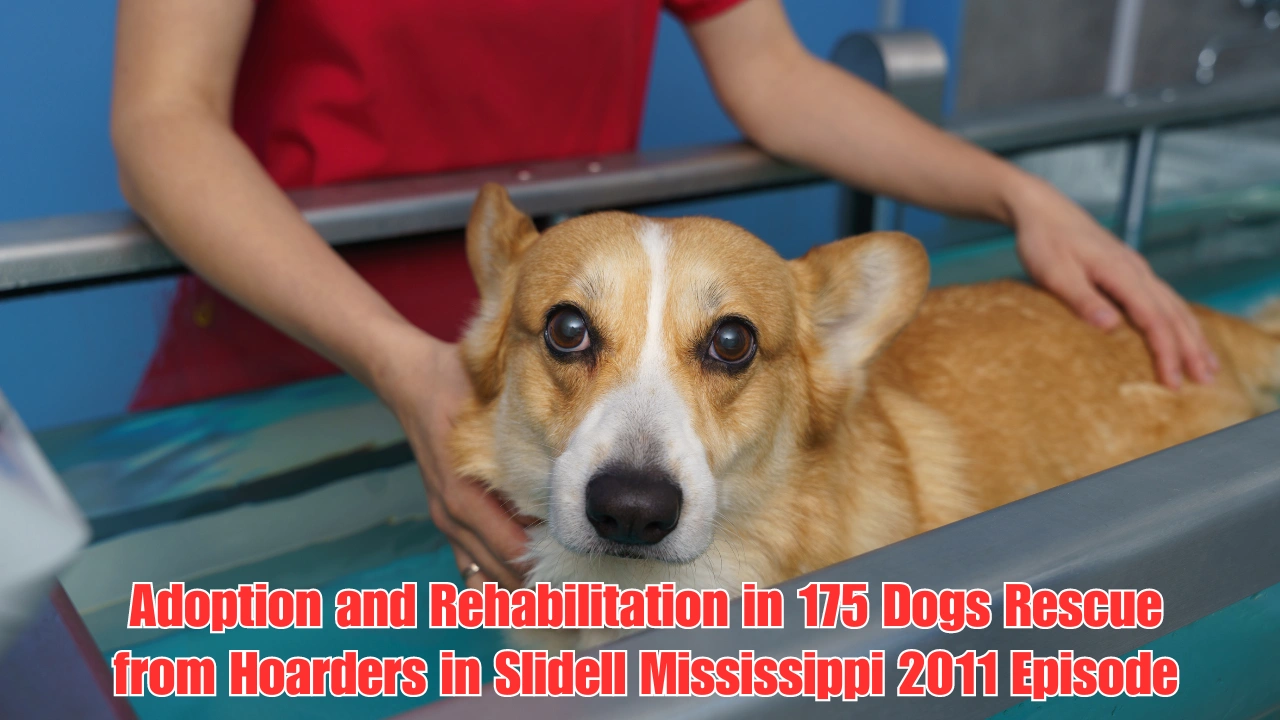 Adoption and Rehabilitation in 175 Dogs Rescue from Hoarders in Slidell Mississippi 2011 Episode