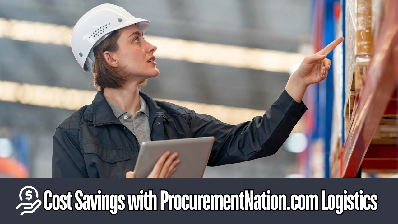 Cost Savings with ProcurementNation.com Logistics