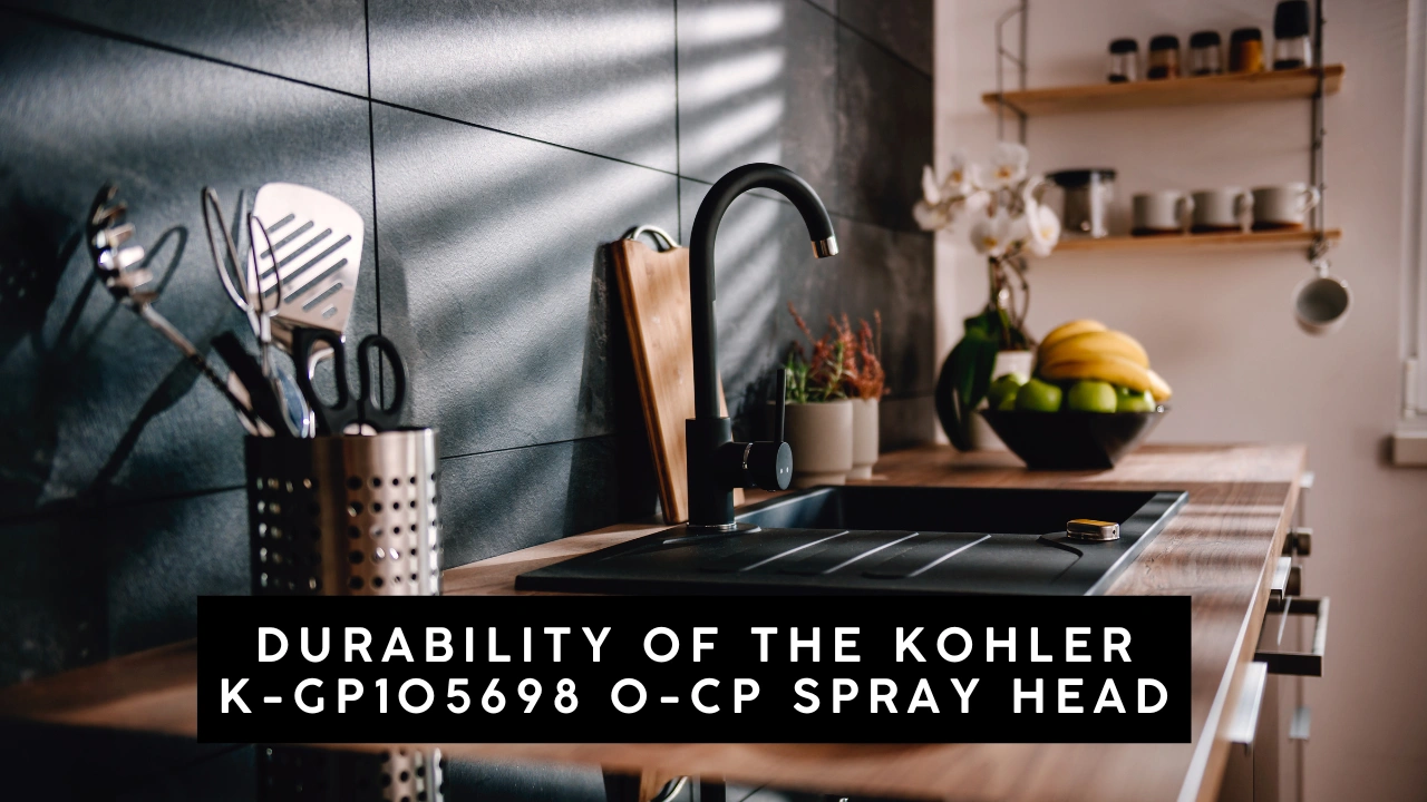 Durability of the Kohler K-GP105698 0-CP Spray Head