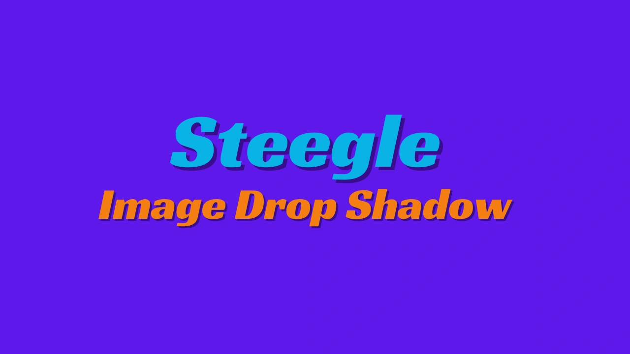 image drop shadow