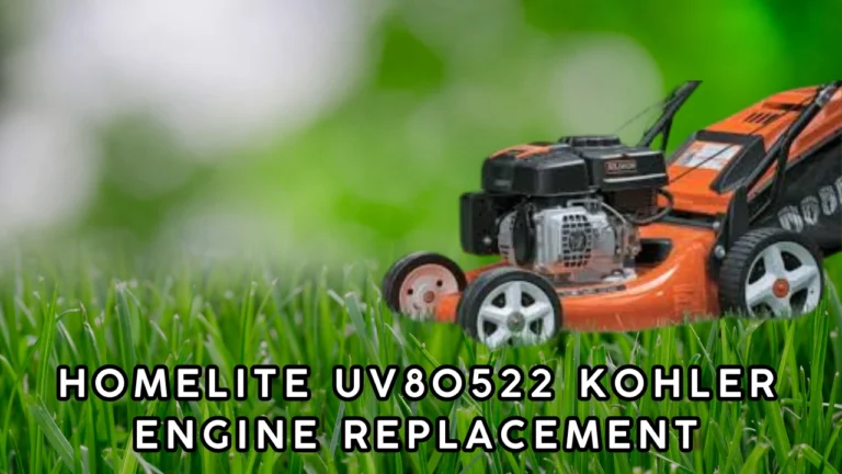 Homelite UV80522 Kohler Engine Replacement