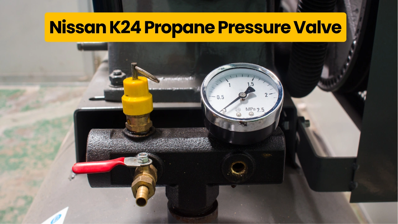 Nissan K24 Propane Pressure Valve