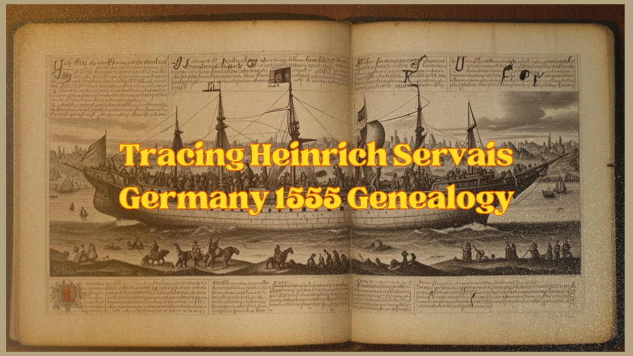 Tracing Heinrich Servais Germany 1555 Genealogy